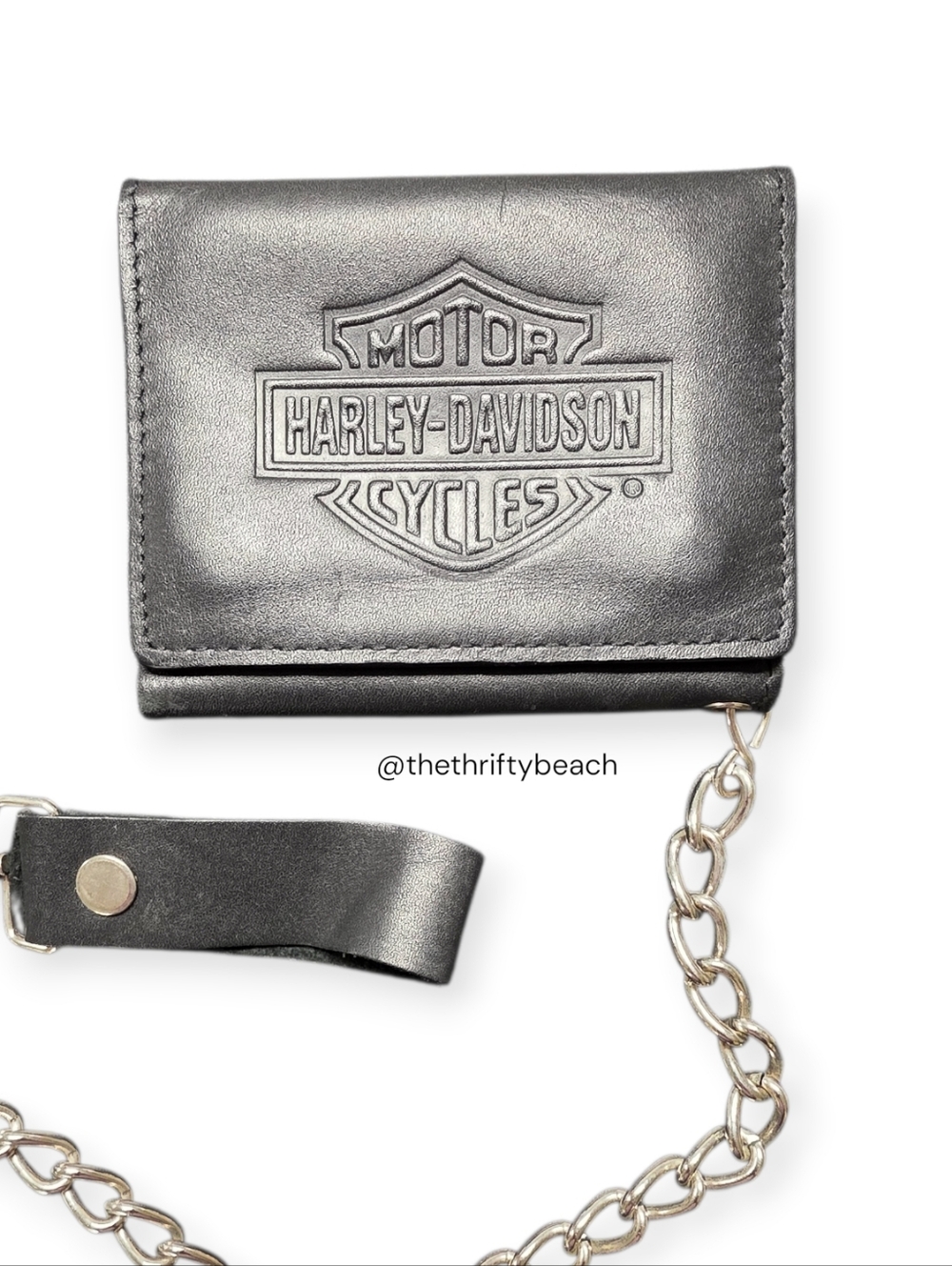Harley-Davidson Bar & Shield Logo Tri-Fold Biker Wallet